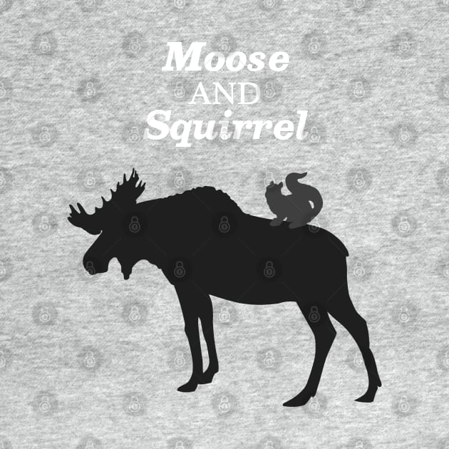 Supernatural Moose and Squirrel by OutlineArt